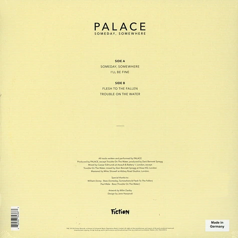 Palace - Someday Somewhere