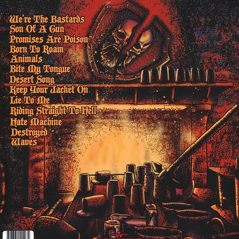 Phil Campbell And The Bastard Sons - We're The Bastards Orange/Black Splatter Vinyl Edition