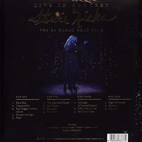 Stevie Nicks - Live In Concert The 24 Karat Gold Tour Black Vinyl Edition