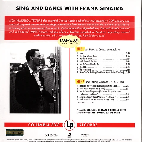 Frank Sinatra - Sing And Dance With Frank