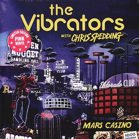Vibrators, The with Chris Spedding - Mars Casino Pink Vinyl Edition