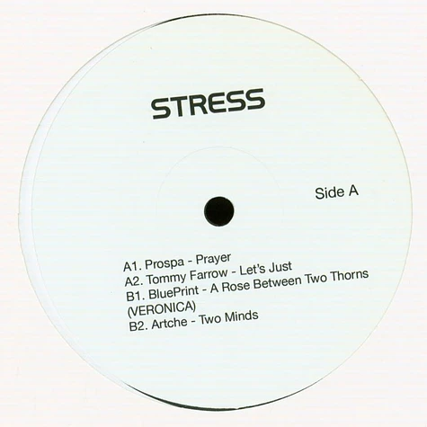 Prospa, Tommy Farrow, Blue Print & Artche - Stress Records - Club Culture