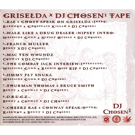 DJ Chosen1 - The Griselda & The Chosen1 Tape