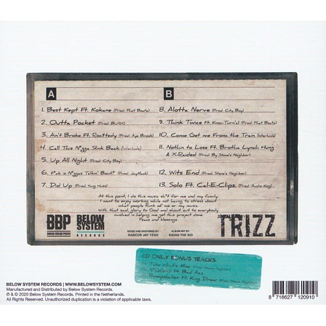 Trizz - Black Suburban Music