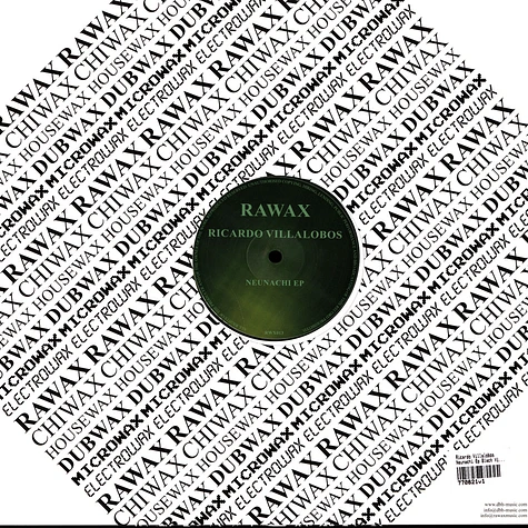 Ricardo Villalobos - Neunachi Ep Black Vinyl Edition