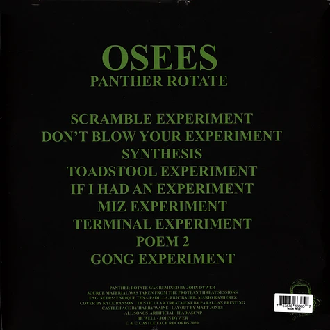 Osees (Thee Oh Sees) - Panther Rotate Purple Vinyl Edition