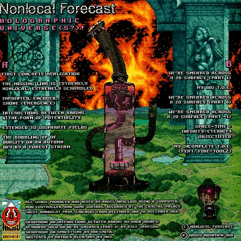 Nonlocal Forecast - Holographic Universe(S?)!