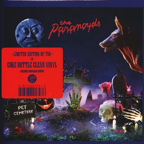 The Paranoyds - Pet Cemetery Coke Bottle Clear Vinyl Edition