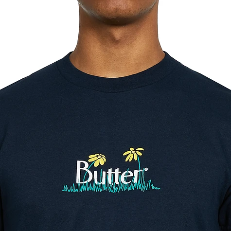 Butter Goods - Flowers Classic Logo Tee
