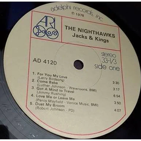 The Nighthawks Featuring Pinetop Perkins, Luther "Guitar Junior" Johnson, Calvin Jones, Bob Margolin With Dave Maxwell - Jacks & Kings