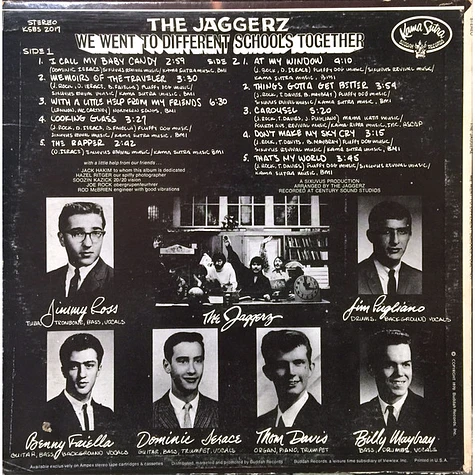 The Jaggerz - We Went To Different Schools Together