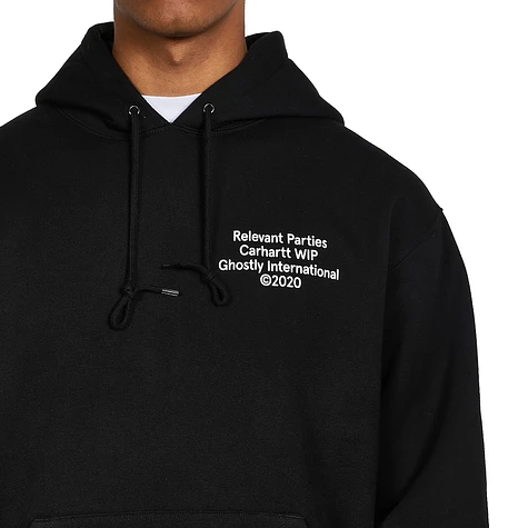 Carhartt WIP x Ghostly International - Hooded Ghostly Sweat