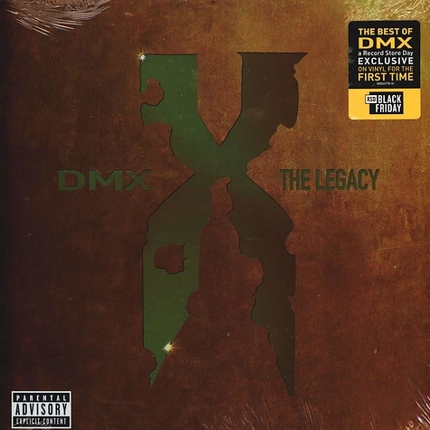 DMX - DMX: The Legacy Best Of DMX Transparent Red Black Friday Record Store Day 2020 Edition