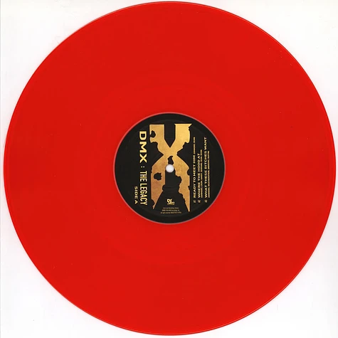 DMX - DMX: The Legacy Best Of DMX Transparent Red Black Friday Record Store Day 2020 Edition