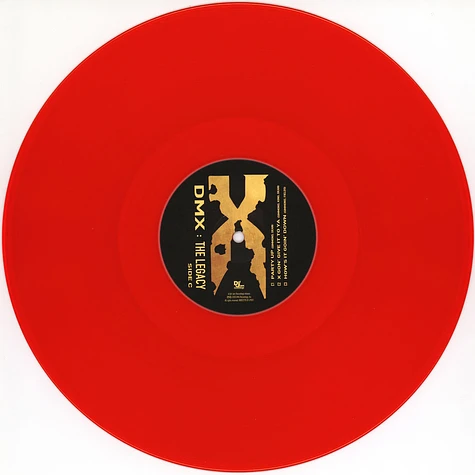 DMX - DMX: The Legacy Best Of DMX Transparent Red Black Friday Record Store Day 2020 Edition