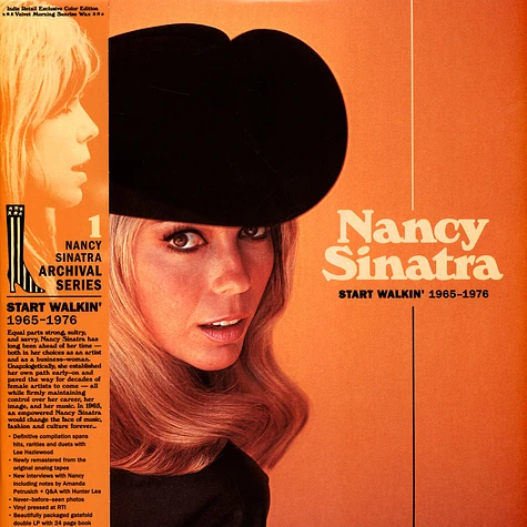 Nancy Sinatra - Start Walkin' 1965-1976 Velvet Morning Sunrise Yellow Vinyl Edition