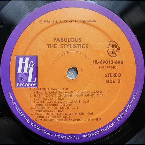 The Stylistics - Fabulous