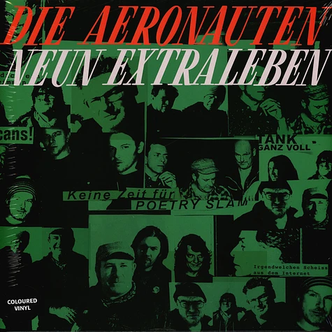 Die Aeronauten - Neun Extraleben Orange Vinyl Edition