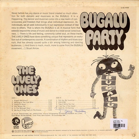 The Lively Ones - Bugalu Party