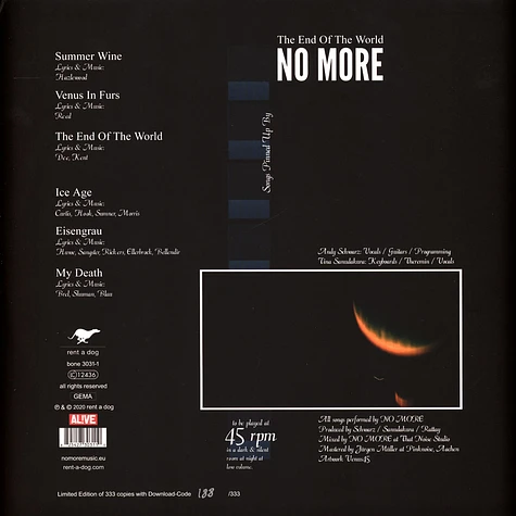 No More - The End Of The World