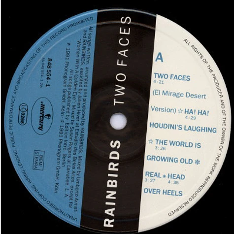 Rainbirds - Two Faces