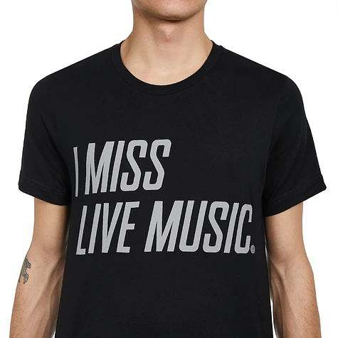Knitting Factory Entertainment - I Miss Live Music. T-Shirt
