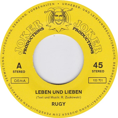 Rugy & The Bitter Lemon - Leben Und Lieben / Auf Und Ab