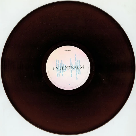 International Music - Ententraum HHV Exclusive Transparent Brown Vinyl Edition