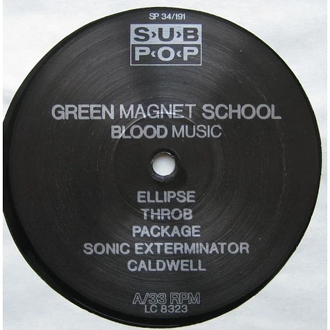 Green Magnet School - Blood Music
