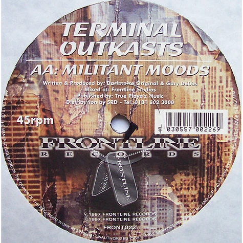 Terminal Outkasts - Deadlock / Militant Moods