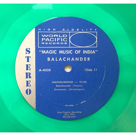 Sundaram Balachander Featuring The Flute Of N. Ramani - Sangeeta Madras (Magic Music From South India)