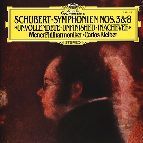 Carlos Kleiber / Wp - Schubert: Sinfonie Nr. 3 & 8 - Die Unvollendete