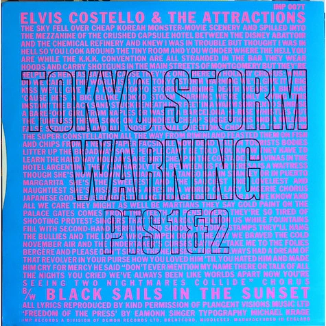 Elvis Costello & The Attractions - Tokyo Storm Warning Pts 1 & 2