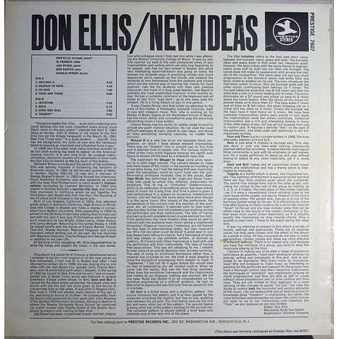 Don Ellis - New Ideas