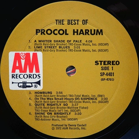 Procol Harum - The Best Of Procol Harum