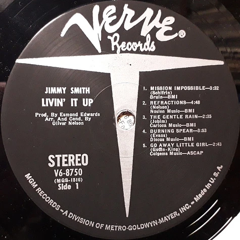 Jimmy Smith - Livin' It Up!