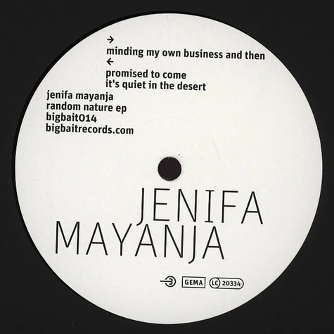 Jenifa Mayanja - Random Nature EP