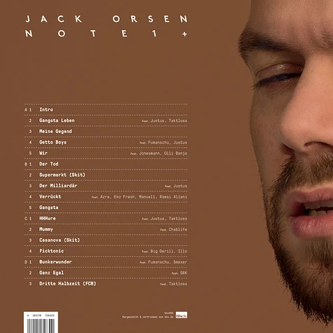 Jack Orsen - NOTE 1+
