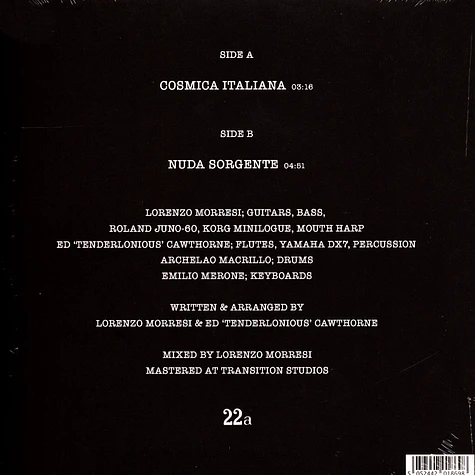 Lorenzo Morresi & Tenderlonious - Cosmic Italiana