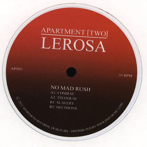 Lerosa - No Mad Rush