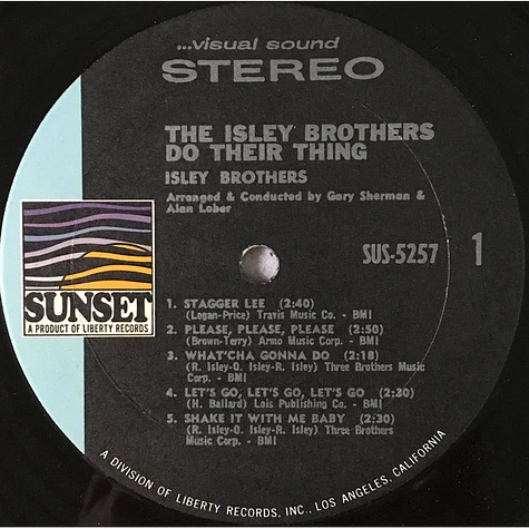 The Isley Brothers - The Isley Brothers Do Their Thing