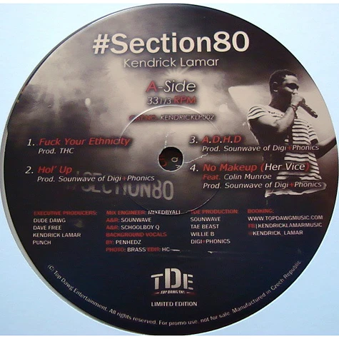 Kendrick Lamar - Section.80