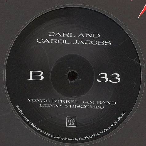 Carl Jacobs And Carol Jacobs - Yonge Street Jam Band