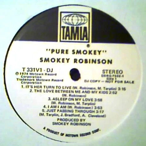 Smokey Robinson - Pure Smokey