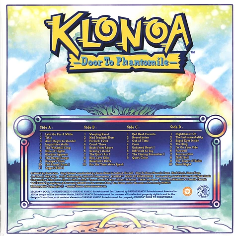 V.A. - Klonoa: Door To Phantomile - Original Video Game Soundtrack Clear Vinyl Edition