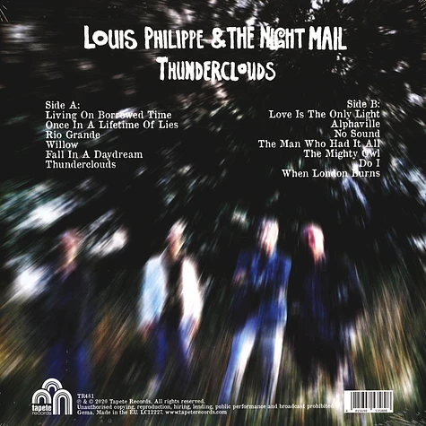 Louis Philippe & The Night Mail - Thunderclouds