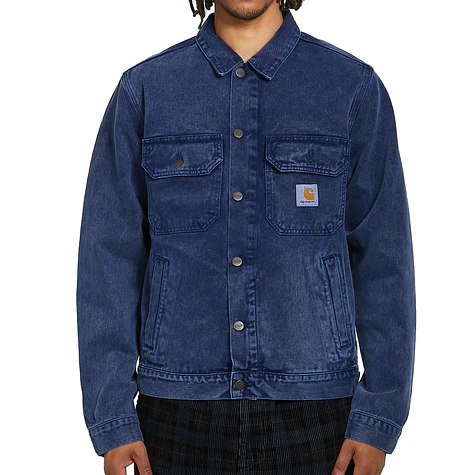 Carhartt WIP - Stetson Jacket "Parkland" Color Denim, 13.5 oz