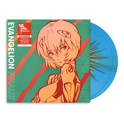 Yoko Takahashi & Megumi Hayashibara - OST Evangelion Finally Limited Blue Splatter Vinyl Edition