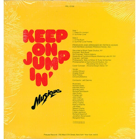 Musique - Keep On Jumpin'