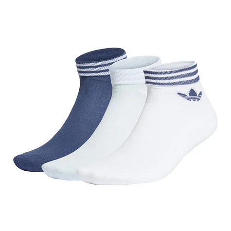 adidas - Trefoil Ankle Sock (3 Pack)